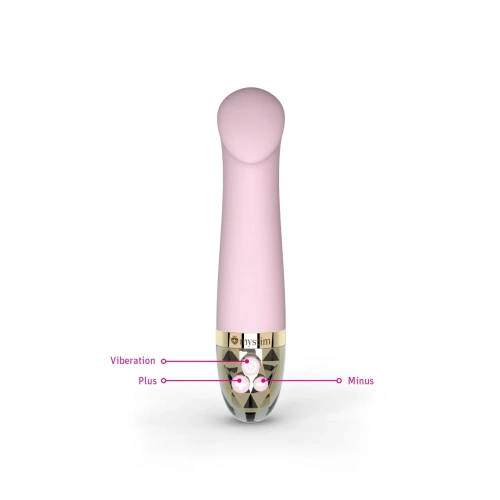 Mystim Right on Ron Rose - перезаряжаемый вибратор для точки G, 16.5х3.6 см (розовый) - sex-shop.ua